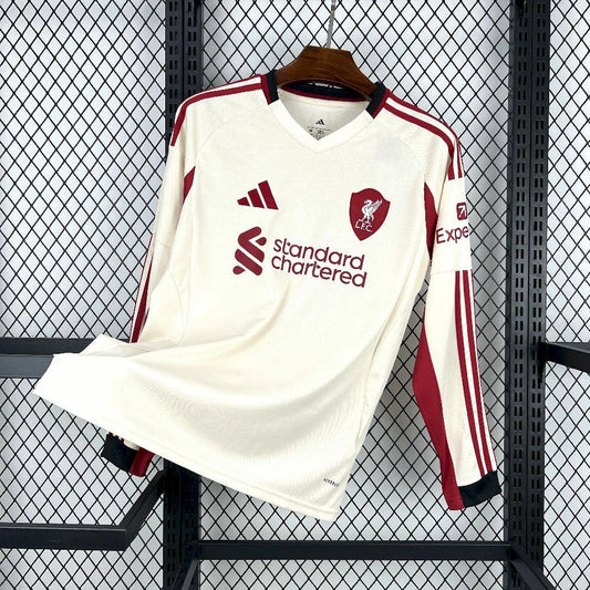 2025/2026 Liverpool Long Sleeve Away Football Shirt image 1