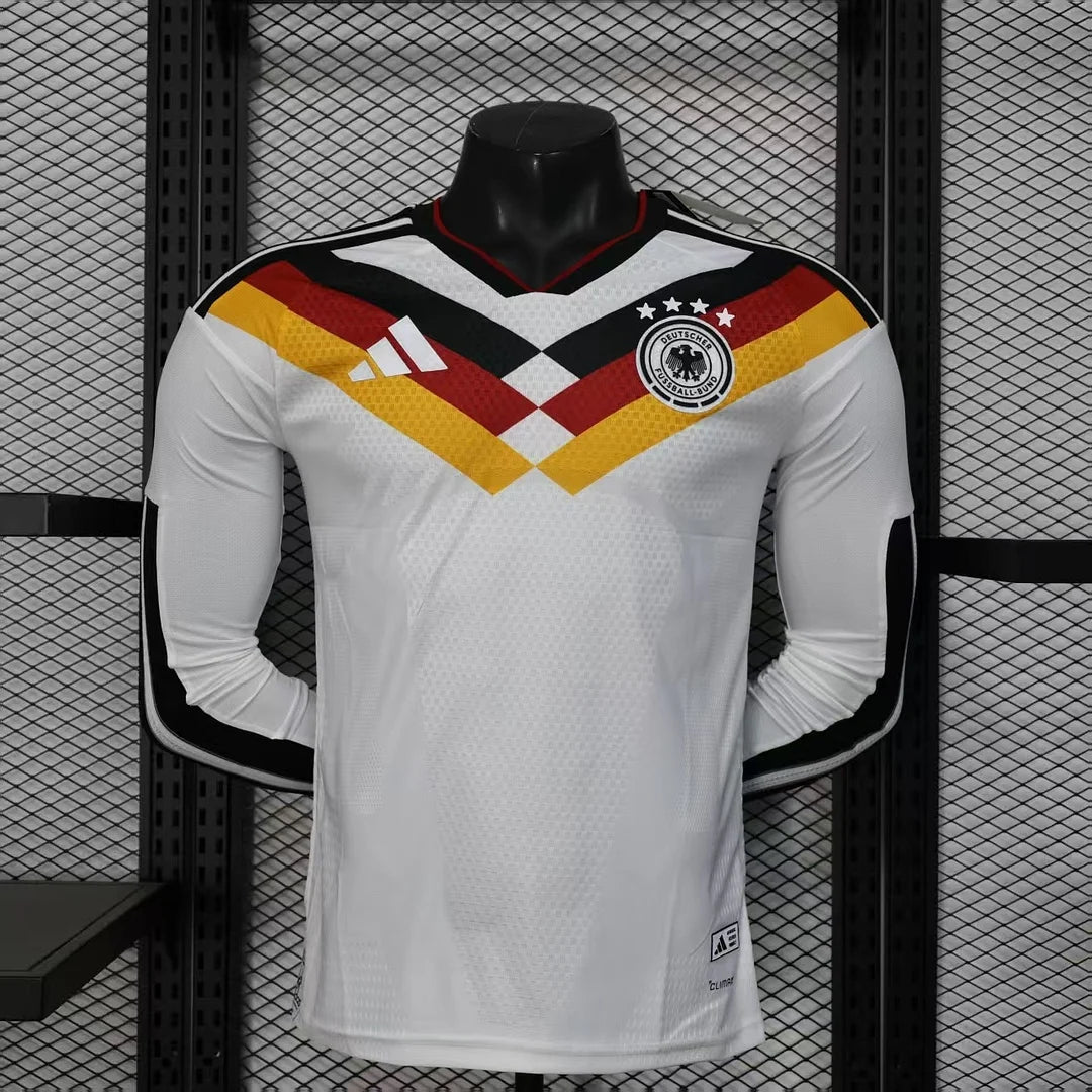 2026 Germany Home Long Sleeve Player Version Football Shirt image 1