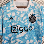 Maillots d'entraînement bleu et blanc AJax 2023