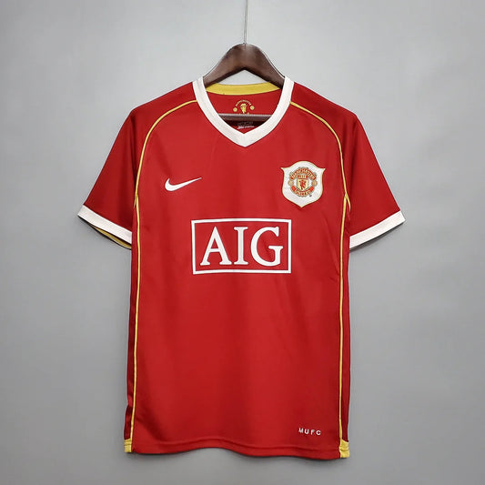 2006/2007 Manchester United Retro Home Football Shirt