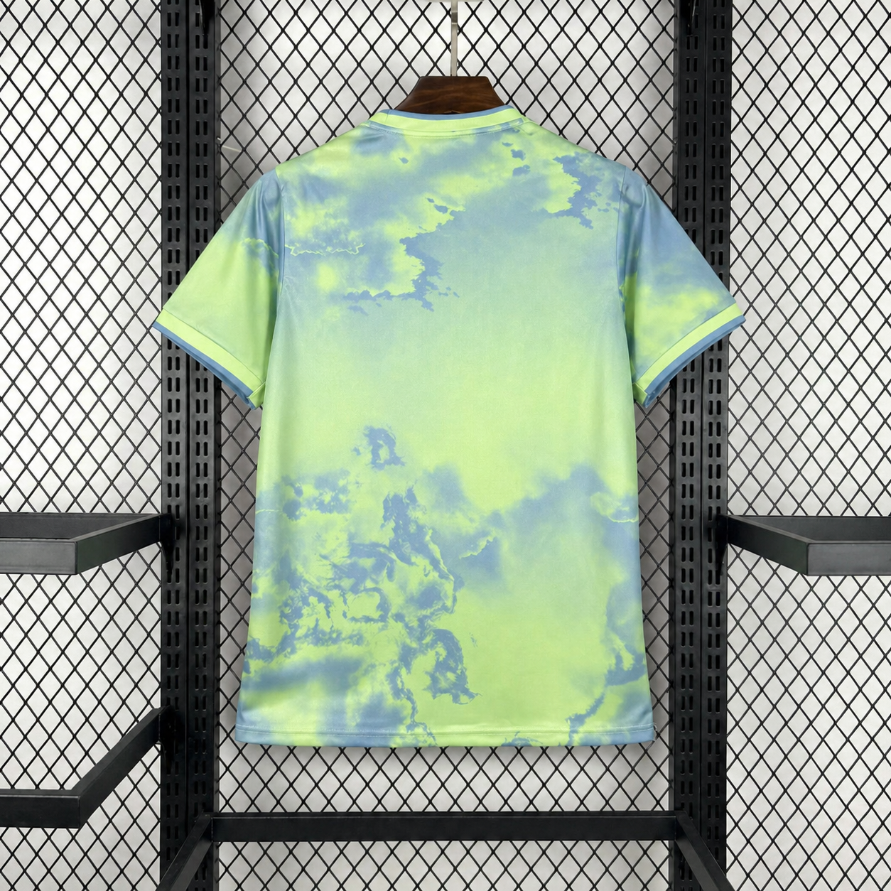 2025/2026 Barcelona Green Aura Special Edition Football Shirt image 2
