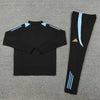 2024/2025 Argentina Half-Pull Tracksuit Black