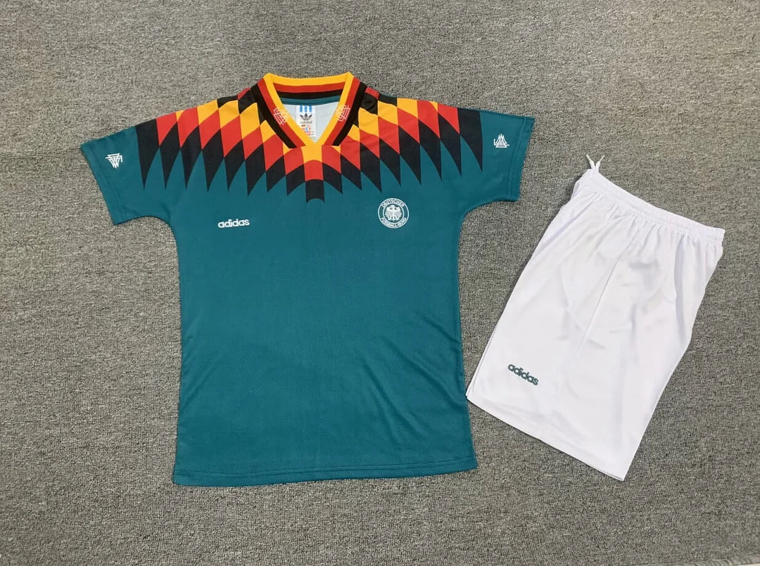 1994 Kids Germany Away Retro Football Shirt image 1