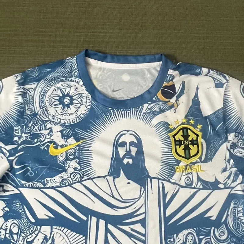 25-26 Brazil Blue Special Edition Fans Soccer Jersey