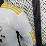 2023/2024 Real Madrid Home Long Sleeve Football Shirt image 4