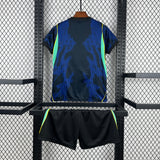 2026 Kids Brazil Away World Cup Football Shirt image 2