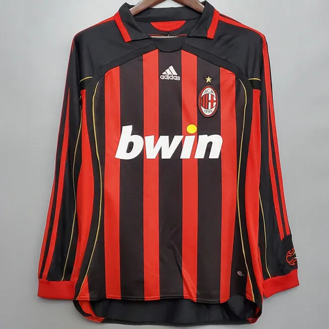 2006-2007 ACM Home Long Sleeve Retro Soccer Jersey