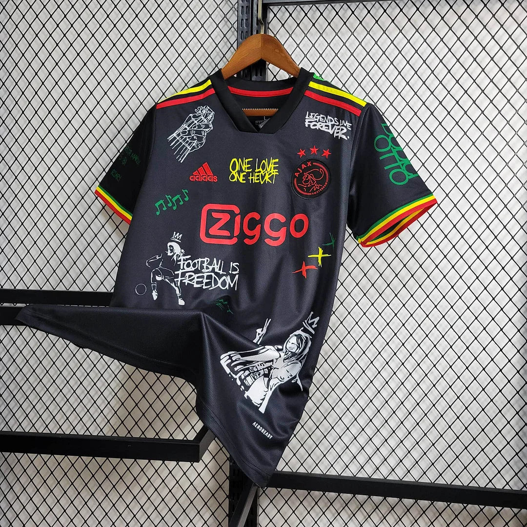2021/2022 Ajax Black Competition Edition Third Football Shirt image 4