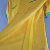 2022 Brazil Classic Yellow Football Shirt image 5