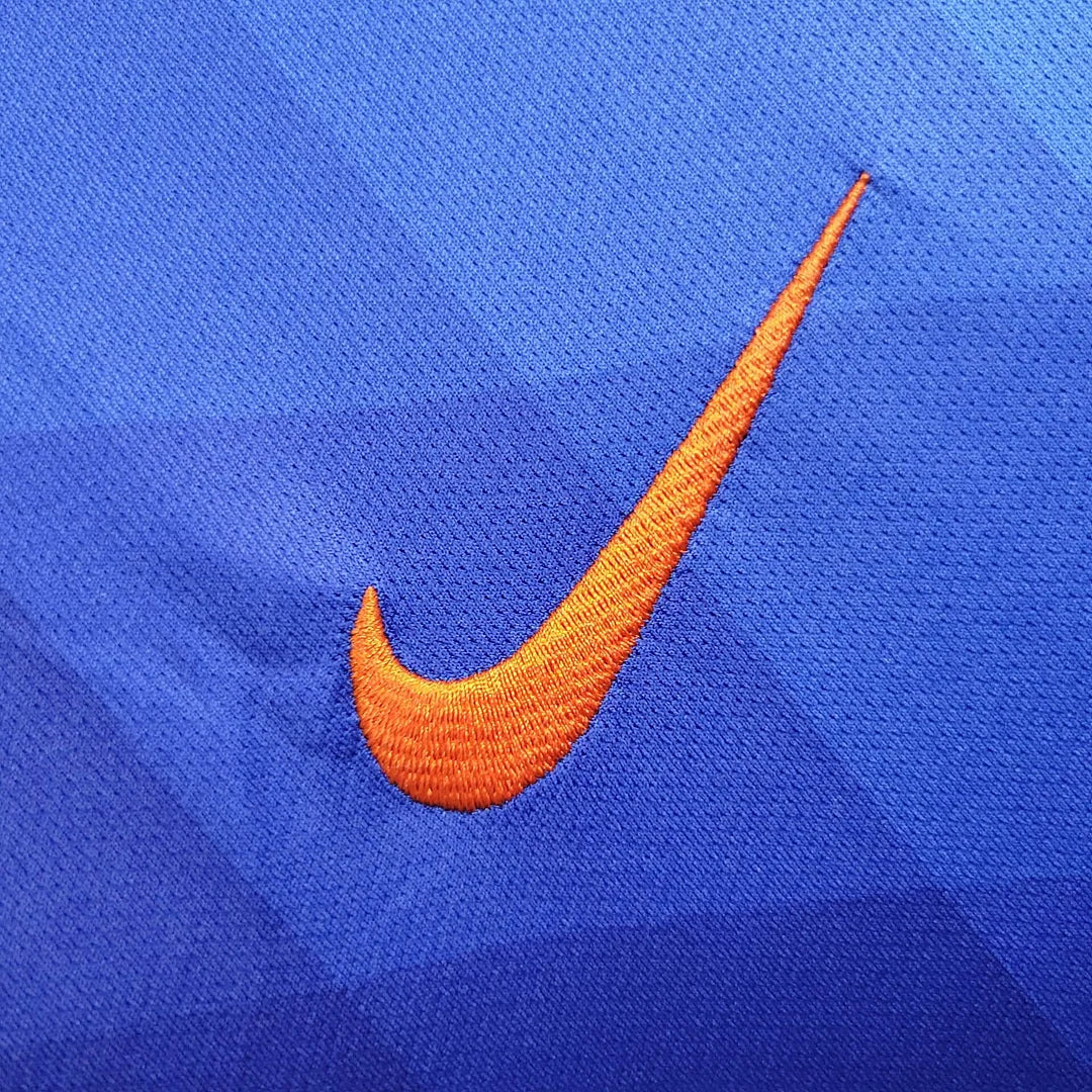 2014 Netherlands Away Retro Football Shirt image 3