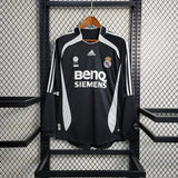 2006/2007 Real Madrid Away Long Sleeve Retro Football Shirt image 1