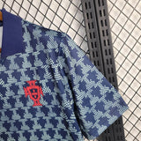 2025 Portugal Black Pattern Training Football Shirt image 5