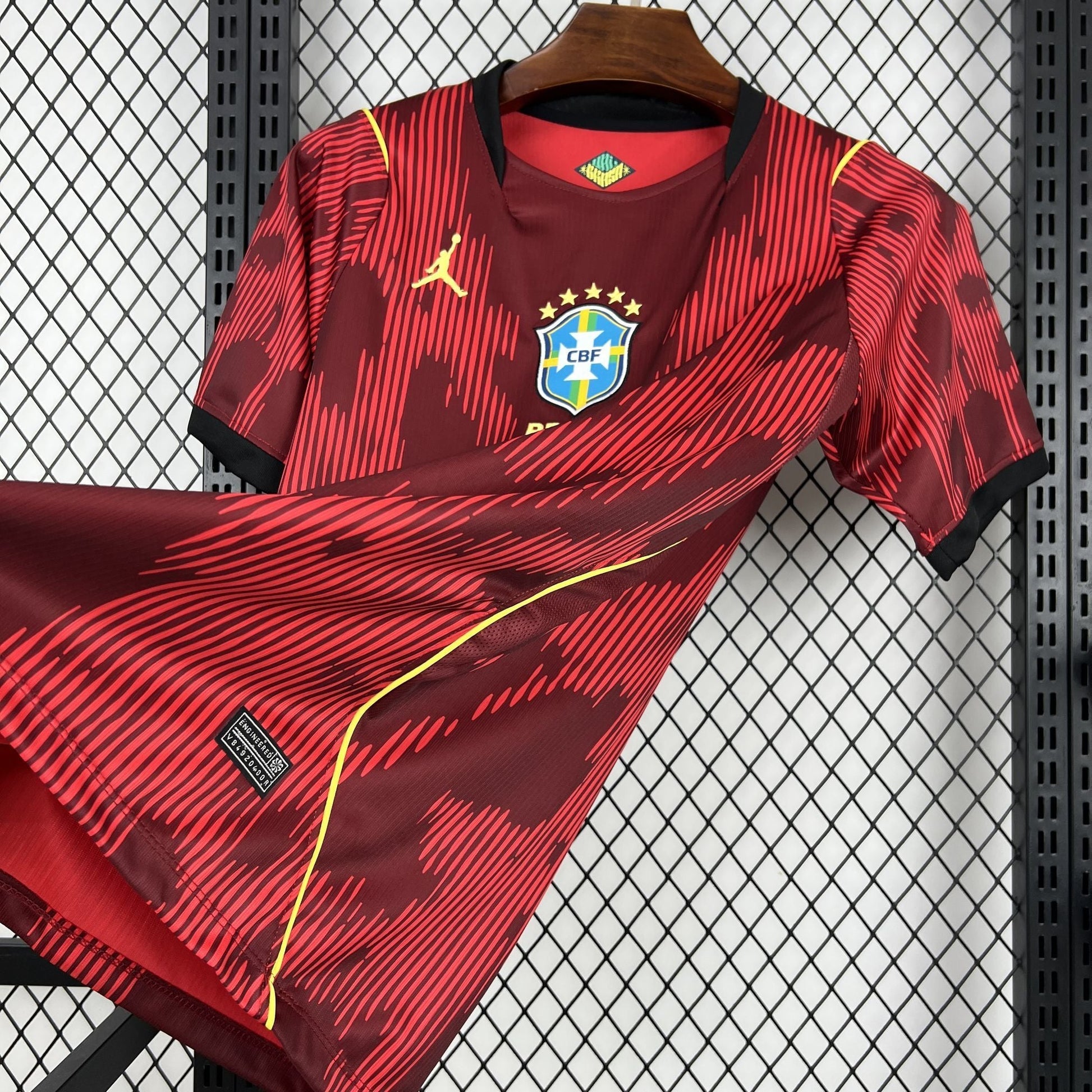 2026 Brazil Red Goalkeeper World Cup Football Shirt image 5
