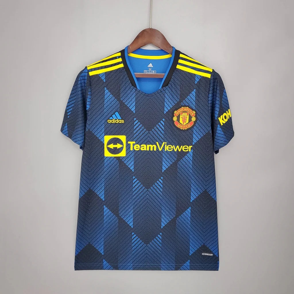 2021/2022 Manchester United Third Retro Football Shirt