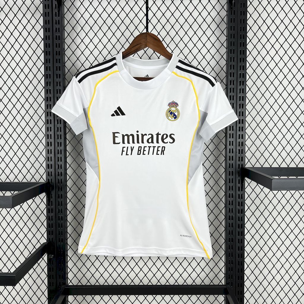Women's 2025/2026 Real Madrid Home Football Shirt