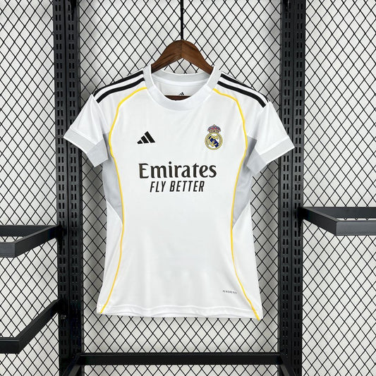 Women's 2025/2026 Real Madrid Home Football Shirt