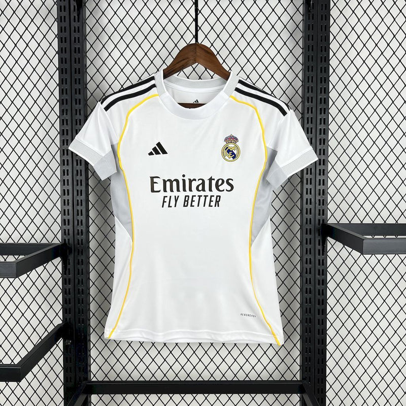 Women's 2025/2026 Real Madrid Home Football Shirt