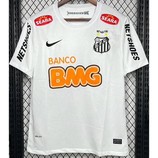 2012-2013 Santos FC Home Retro Soccer Jersey