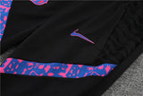 2021/2022 Barcelona Half-Pull Tracksuit Black