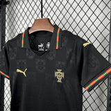 2026 Portugal Black Gold Special Edition Football Shirt - Kids image 3