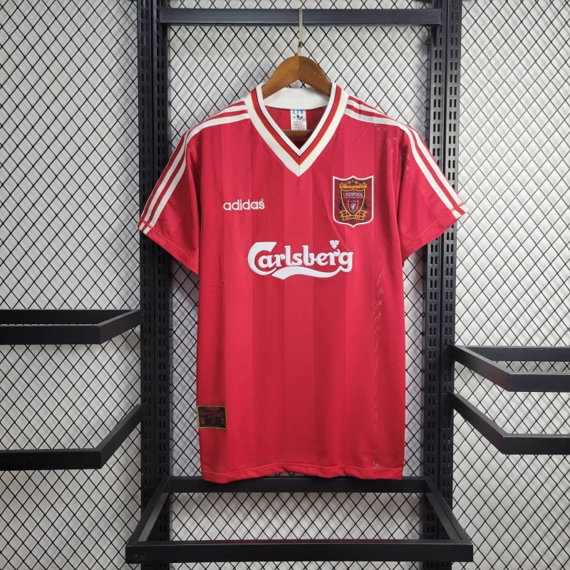 1995/1996 Retro Liverpool Home Football Shirt image 1