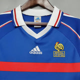 1998 France Home Retro Football Shirt image 3