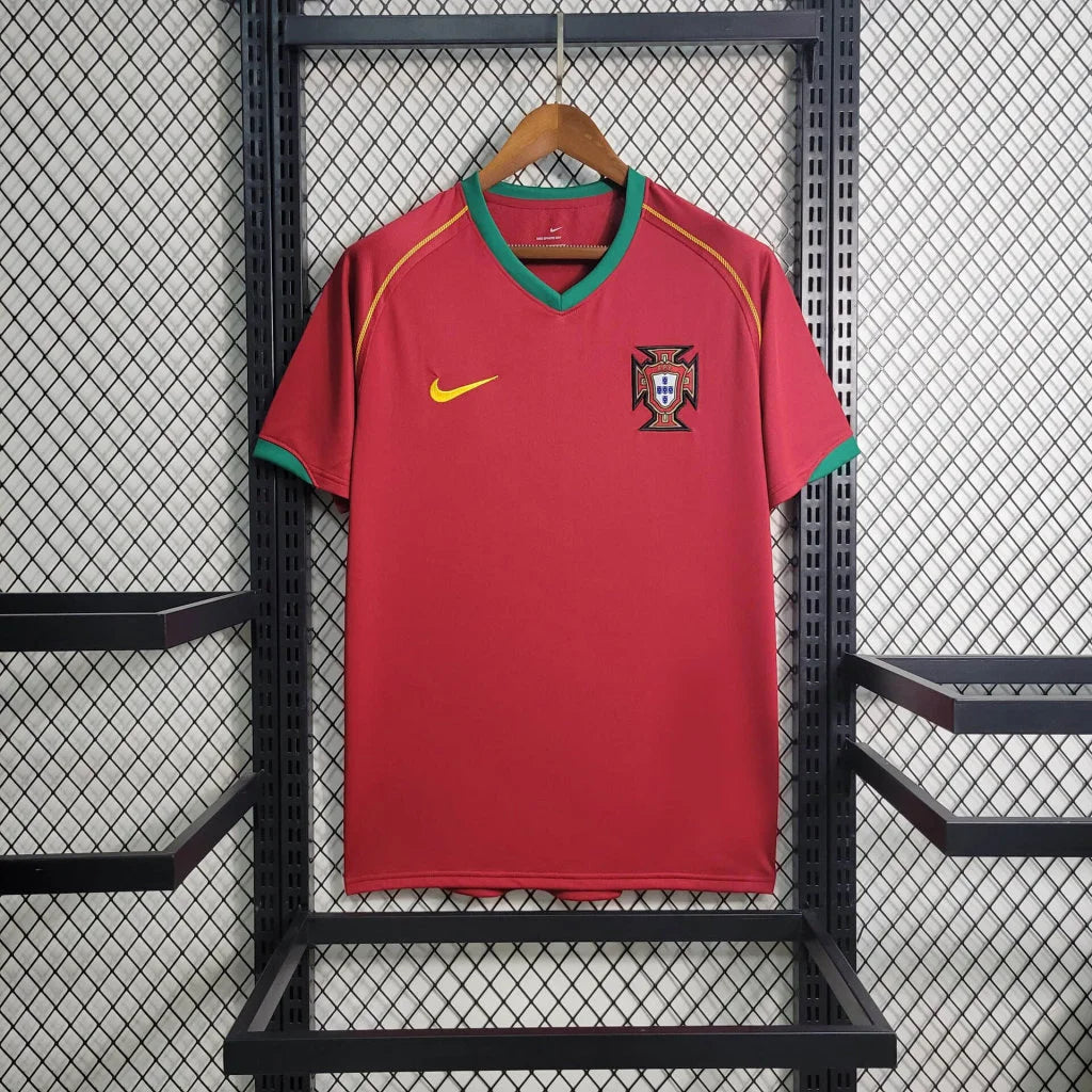 2006 Retro Portugal Home Football Shirt image 1