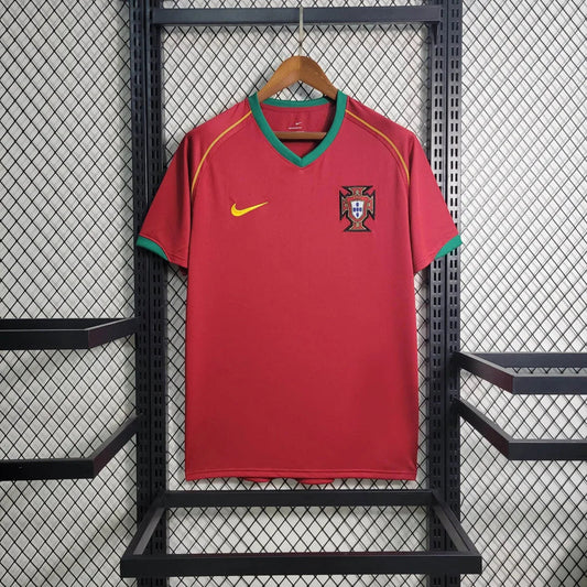 2006 Retro Portugal Home Football Shirt image 1