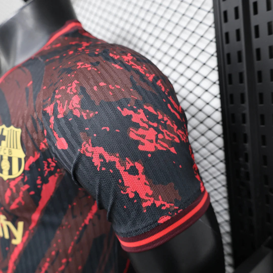 2025/2026 Barcelona Red Black Special Edition Player Version Football Shirt image 6