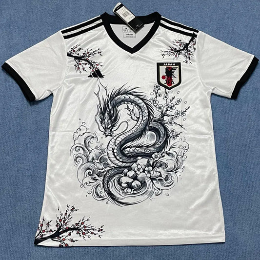 24-25 Japan White DDragon Special Edition Fans Training Shirts  (Anime)