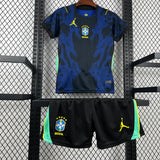 2026 Kids Brazil Away World Cup Football Shirt image 3