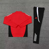 2025/2026 Manchester United Half-Pull Red Tracksuit
