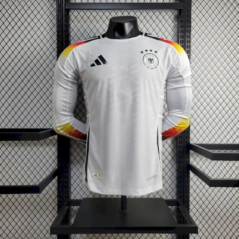 2024 Germany Home Long Sleeve Player Version Football Shirt image 1