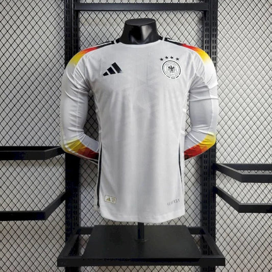 2024 Germany Home Long Sleeve Player Version Football Shirt image 1