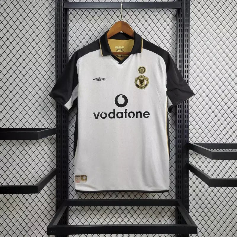 2001/2002 Manchester United Third Centenary Reversible Retro Football Shirt