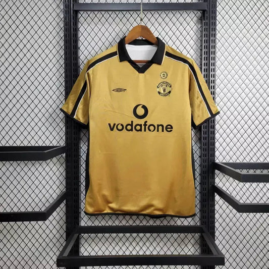 2001/2002 Manchester United Third Centenary Reversible Retro Football Shirt