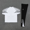 2025/2026 PSG Paris Saint-Germain White Half-Pull Tracksuit