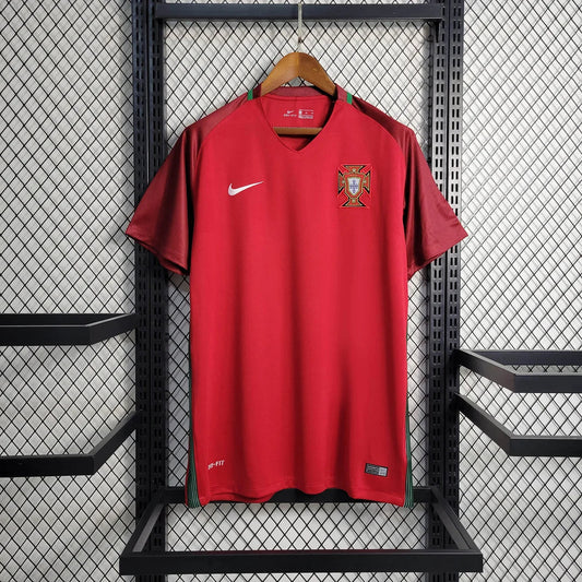 2016 FIFA World Cup Portugal Home Football Shirt image 1
