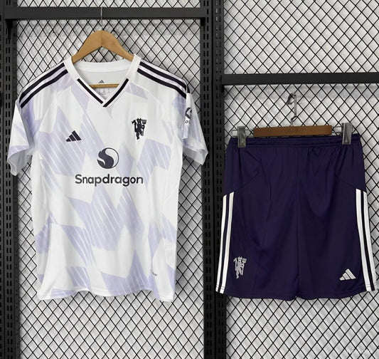 2025/2026 Manchester United Away Football Shirt Kids