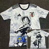 24-25 Japan Special Edition Fans Soccer Jersey (草帽路飞) (One Piece anime Luffy)