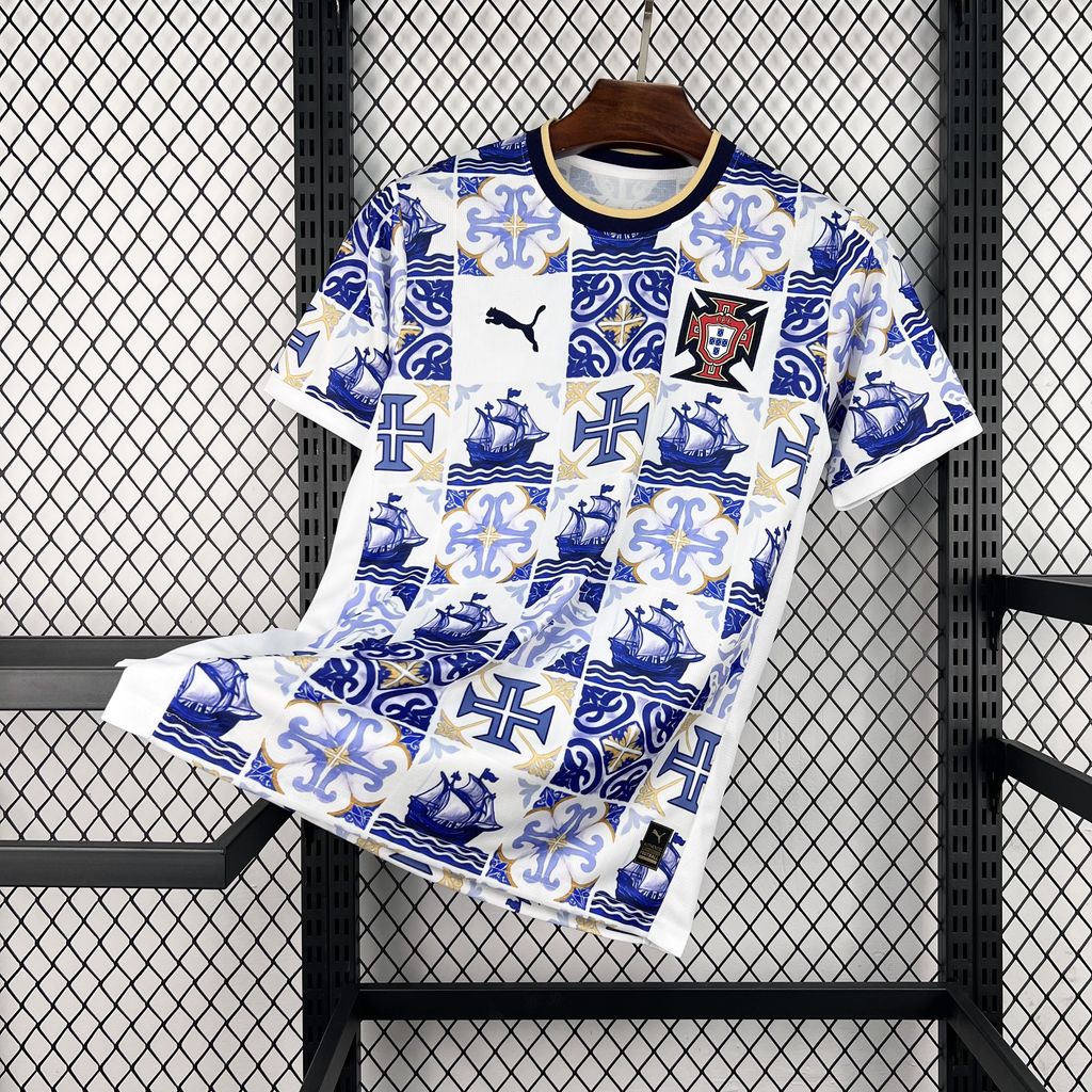 2026 Portugal Atlantic Blue Special Edition Football Shirt image 1