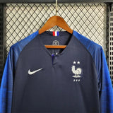 2018 France Home Long Sleeve World Cup Football Shirt image 3