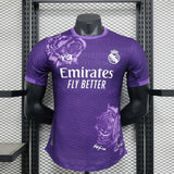 2023/2024 Real Madrid Y-3 Purple Special Edition Player Version Football Shirt image 1