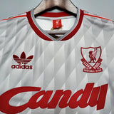 1990/1991 Retro Liverpool Away Football Shirt image 3