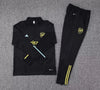 2023/2024 Arsenal Half-Pull Tracksuit Black