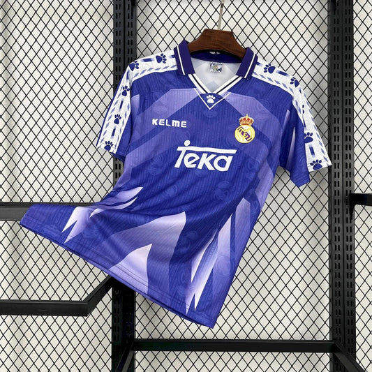 1996/1997 Real Madrid Away Retro Football Shirt image 1