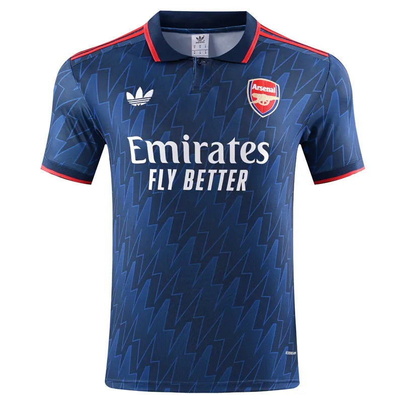 25-26 Arsenal Royal Blue Polo Short Sleeve