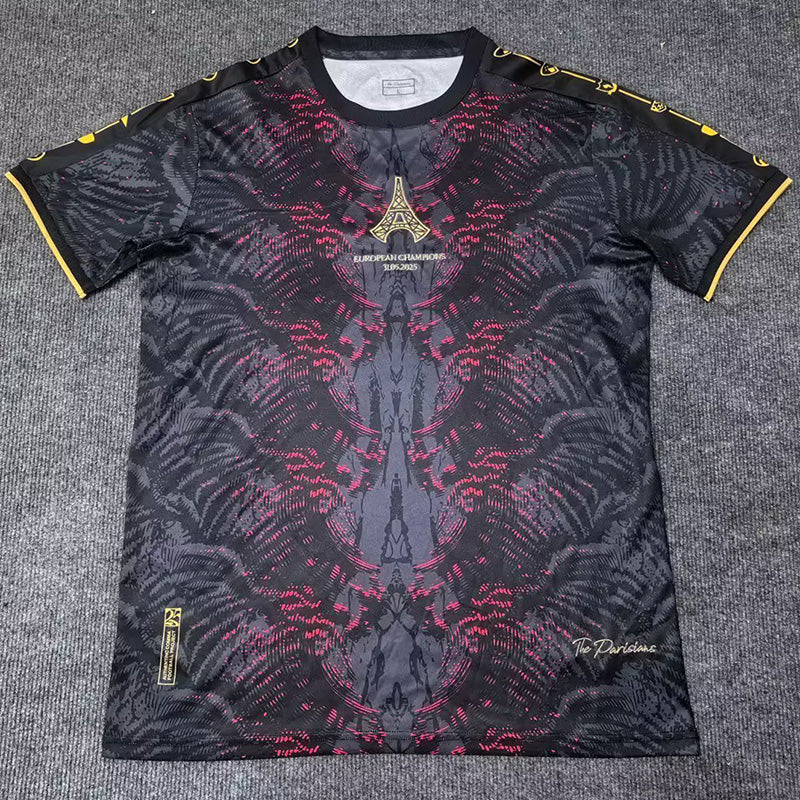 2025 PSG Grey Red Champion Training Shirt