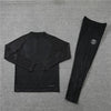2022/2023 PSG Paris Saint-Germain Full Black Half-Pull Tracksuit