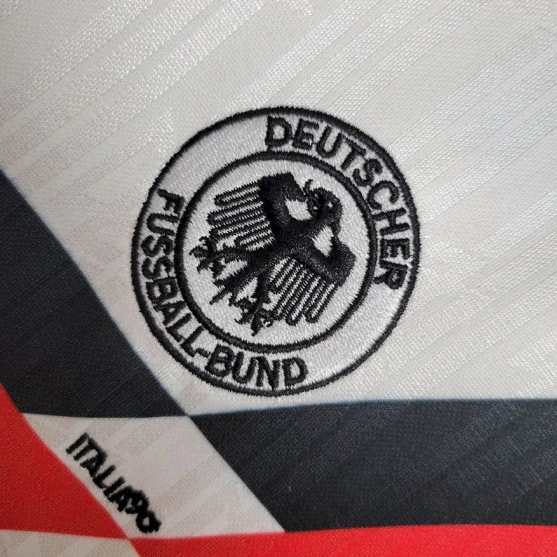 1992 Kids Germany Home Retro Football Shirt image 8
